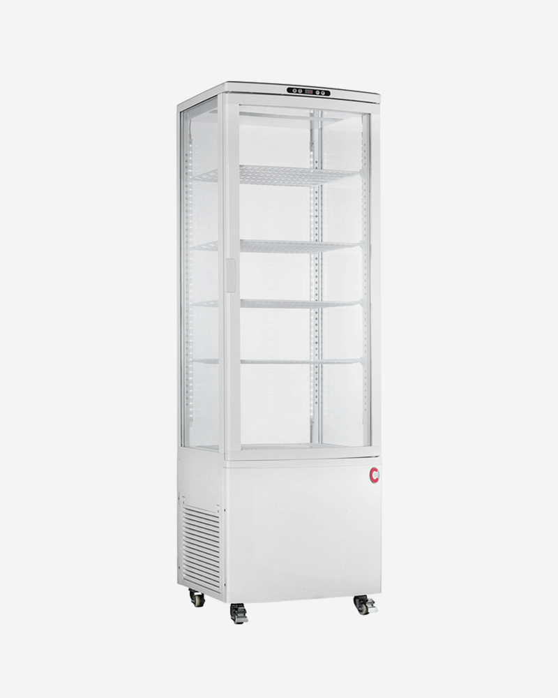 Countertop Four Sides Glass Beer Display Cooler Beverage Chiller Refridge